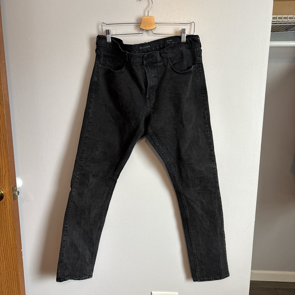 Bullhead Black Straight Men Jeans